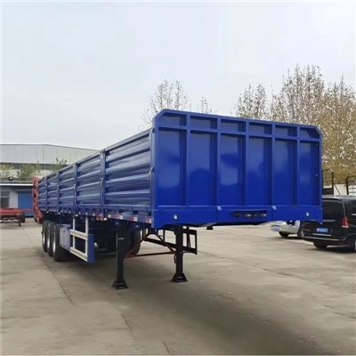 3 Axls 60 Ton zijwandoplegger